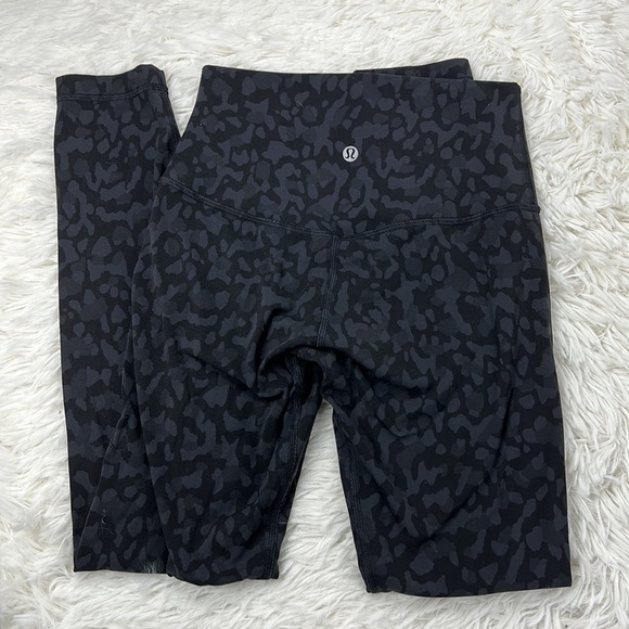 Lululemon Align Pant II 25" Formation Camo Deep Coal Multi - Picture 6 of 6